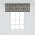 thumbnail image 2 of Ambesonne Geometric Window Valance, Abstract Big Dots, 54" X 18", Multicolor, 2 of 3