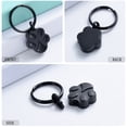 thumbnail image 3 of Stainless Steel Paw Print Urn Pendant Pet Memorial Keychain for Dog Cat Cremation Ashes Keepsake Keyring, 3 of 7