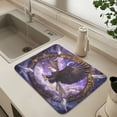 thumbnail image 4 of Wobogo Eagleflying in The Sky Dish Drying Mats Diatomaceous Earth Super Absorbent Non-slip Rubber Sole 15.7×11.8in, 4 of 11