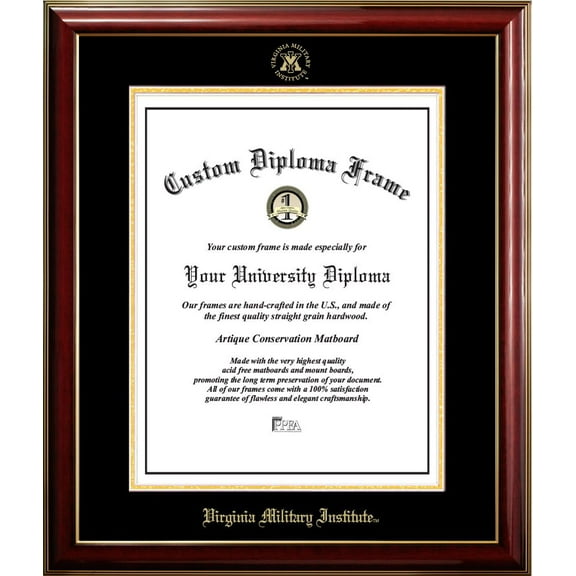 Virginia Military Institute Classic Diploma Frame