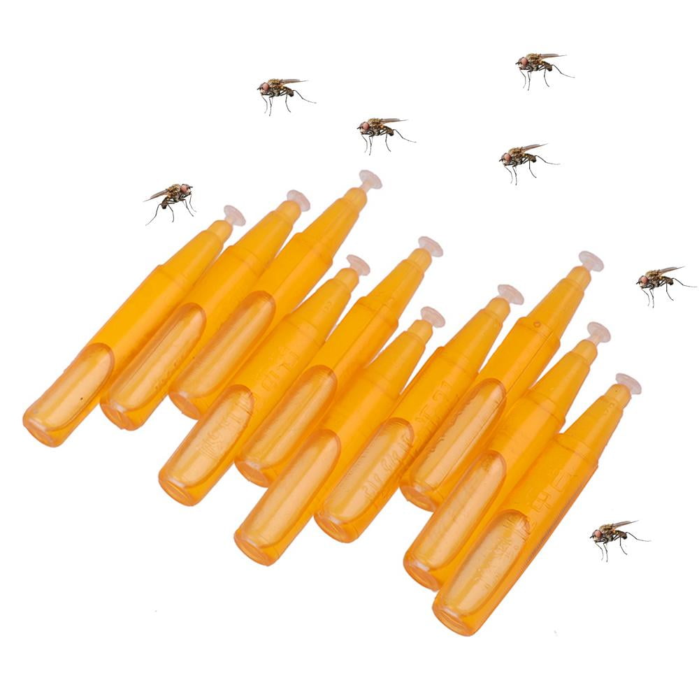 Julam Fruit Fly Killer Fruit Fly Trap Treatment for Outdoors 10 PCS Fruit Fly Attractant Fruit