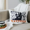 thumbnail image 5 of Lush Decor 100% Polyester Sweet Haunted Home LED Decorative Pillow White Single 13X18, 5 of 6