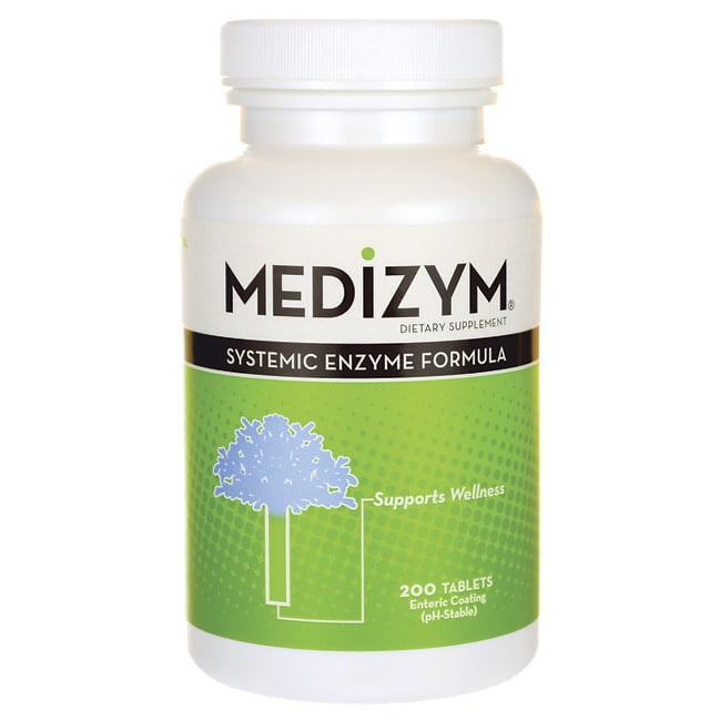 Naturally Vitamins Medizym 200 Tabs
