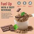 thumbnail image 5 of Zenbodi Fuel Vegan Protein Powder Mint Chocolate - 20g of Protein Each Serving, Delicious Plant-Based Blend for Muscle Growth, Crafted from Pea, with Vegan D3, No Artificial Flavors, Gluten-Free, 5 of 8