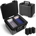 thumbnail image 1 of Bheddi Graded Card Storage Box - Sports Trading Card Slab Case Compatible with PSA CSG BGS SGC Magnetic Card Holder & Top Loaders, Waterproof Boxes - 2 Custom Graded Car, 1 of 7