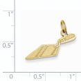 thumbnail image 2 of Beautiful 14k Brick Trowel Charm, 2 of 2