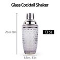 thumbnail image 2 of 13oz Glass Cocktail Shaker Set - Glass Shaker For Cocktails, Drink Shakers Cocktail And Cocktail Sh, 2 of 5