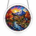 thumbnail image 1 of Acrylic Puzzle Suncatcher 83 Pieces Glowing Haven Sun Catchers Puzzle DIY SunCatchers Puzzles Window Hanging Home Garden Decor, 1 of 5