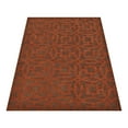 thumbnail image 3 of Rugsotic Carpets Hand Tufted Wool Eco-Friendly Area Rugs - 3'x5', Rectangle, Brown Orange, Modern Contemporary Design, High Pile Handmade Anti Skid Rugs for Living Room, Bed Room (K00239), 3 of 5