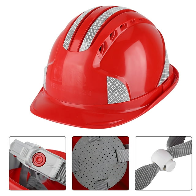 Safety Helmet,Construction Site Protective Cap Hard Hat Protective Helmet Striking Appearance