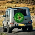 thumbnail image 6 of Ghostbusters Slimer Spare Tire Cover Waterproof Dust-Proof Universal Wheel Tire Cover Protector Accessories 14" 15" 16" 17", 6 of 7