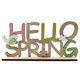 thumbnail image 1 of Style 1 Pascua Hola Primavera Bandeja con gradas Decoración Caramelo Color Letras Dibujos animados Flor Pájaro Gallo Mesa Letrero de madera Granja Rústico Fiesta Suppli, 1 of 5