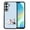 French Bulldog Dog Lying Down Looking Up On Pale Aqua Background, variant on WIRESTER Shockproof Soft Rubber Cover Case for Samsung Galaxy A16 5G 6.7", Basset Hound Dog Lying Down Looking Up On Light Blue Background