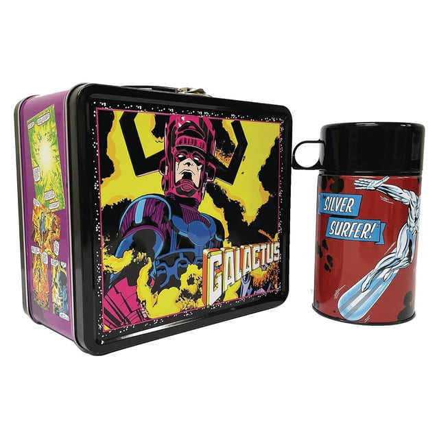 Lonchera y botella de agua Surreal Entertainment Marvel Galactus