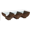 thumbnail image 7 of Meridian Furniture Beverwil Brown Coffee Table, 7 of 7