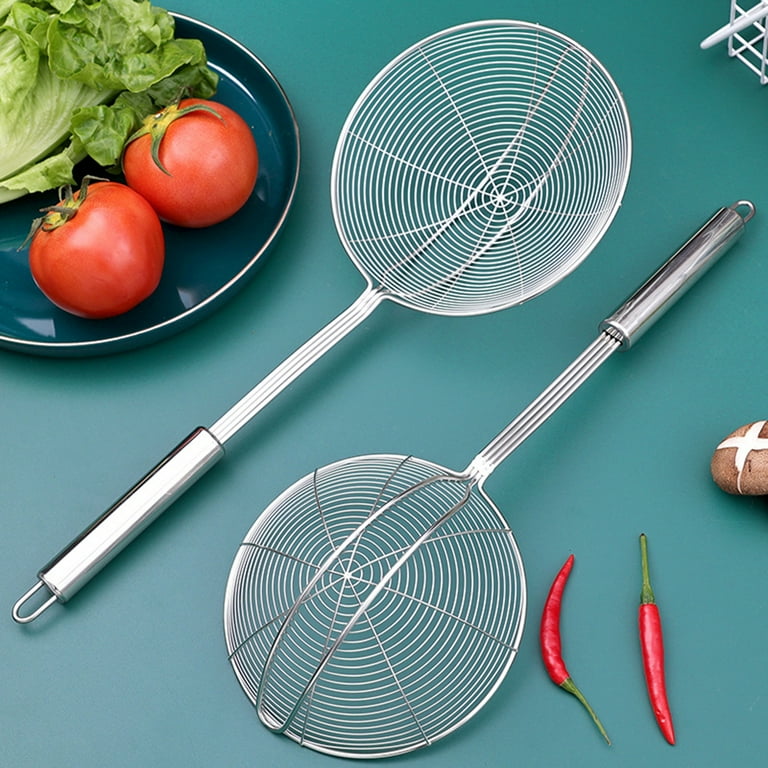 Stainless Steel Spider Strainer, Skimmer Ladle, Wire Strainer