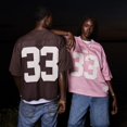thumbnail image 3 of Camiseta Y2K vintage de malla con estampado de espuma numérica de gran tamaño, estilo hip hop, ropa de calle, estilo Harajuku, informal, de nailon, transpirable, unisex, de manga corta, 3 of 6