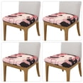 thumbnail image 2 of Honeii Cute Axolotl Sakura Blossoms Print Square Cushion Cover with Elastic Band & Ties,Sofa Cushion Covers,Furniture Protector for Living Room,Washable Sofa Seat Slipcover-Four Pieces, 2 of 7