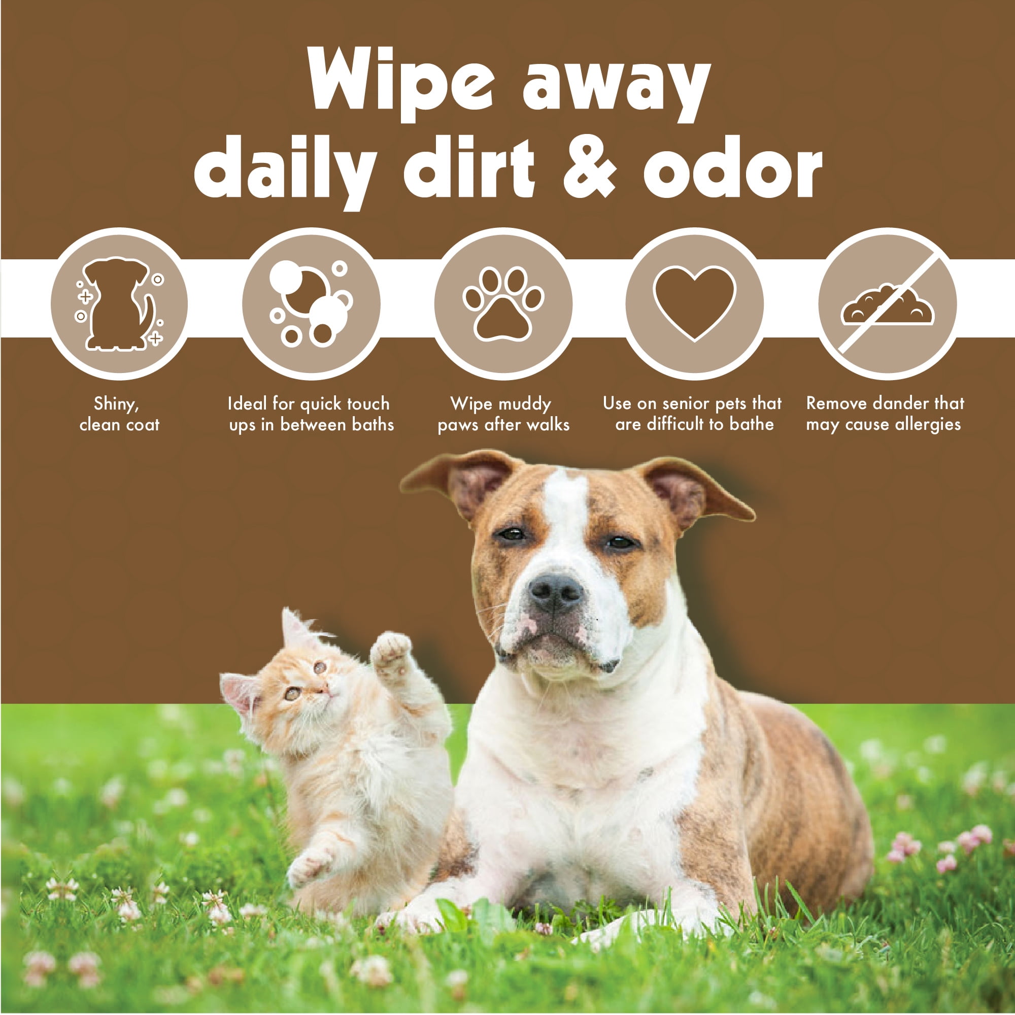 Oatmeal wipes sales for dogs