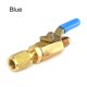 thumbnail image 1 of 1pcs/set Compressed Air Hose Straight Ball Valve Brass Ball Valve Connector for Air Conditioner Refrigeration System R410A R134A~7892, 1 of 1