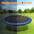 thumbnail image 6 of Exacme Premium Thick Round Trampoline Pad with Opening, 12 Foot Safety Spring Cover Replacement (Blue), 6 of 10
