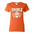 thumbnail image 1 of MmF - Women's T-Shirt Short Sleeve, up to Women Size 3XL - Tackle Breast Cancer, 1 of 5