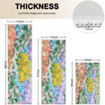 thumbnail image 4 of Pioneer Flower Floral Print Pattern Kitchen Rugs Sets Of 3,Kitchen Runner Rugs Non Skid Washable,Decorative Kitchen Floor Mats for Kitchen,Sink,Laundry,17"x30"+ 17"x47" + 17"x59", 4 of 6