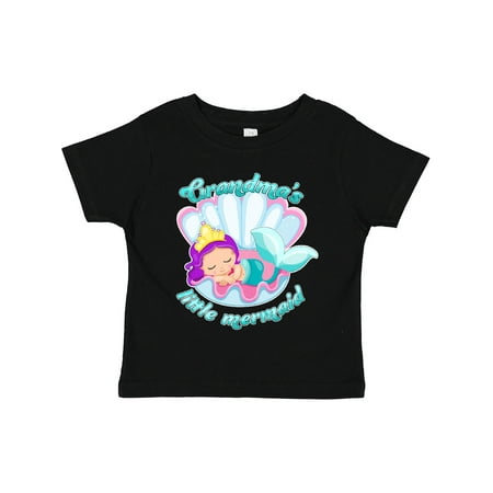 

Inktastic Grandma s Little Mermaid Gift Toddler Toddler Girl T-Shirt