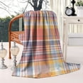 thumbnail image 2 of Multi Color Checkerboard Checkered Pattern Blanket,Comfortable Soft Lamb Wool Throw Blanket,All Season,Warm Lightweight Blankets for Sofa Bed Couch Living Room Chair,60"x80", 2 of 4