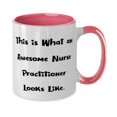 thumbnail image 2 of This is What an Awesome Nurse. Two Tone 11oz Mug, Nurse Practitioner Cup, Special Gifts For Nurse Practitioner from Coworkers, Unique nurse practitioner gifts, Nurse practitioner gift ideas, Ideal, 2 of 2