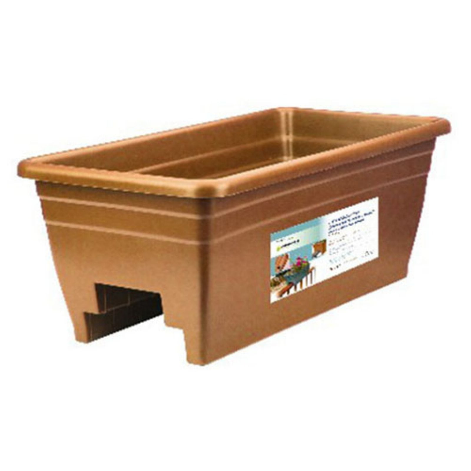 AkroMils Deck Rail Planter Set of 2