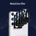 thumbnail image 1 of TopLLC For Galaxy S21UltraAluminum Alloy Tempered Glass Screen Rear Camera Lens on Clearance, 1 of 3