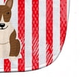 thumbnail image 3 of Patriotic USA Bull Terrier Brindle Baby Bib, 3 of 3
