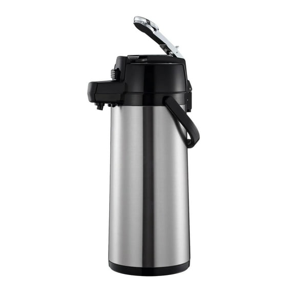 Excellante 3.0 LITER/101 OZ Airpot, Stainless Steel Body, Glass Lined, Lever Top, comes in each