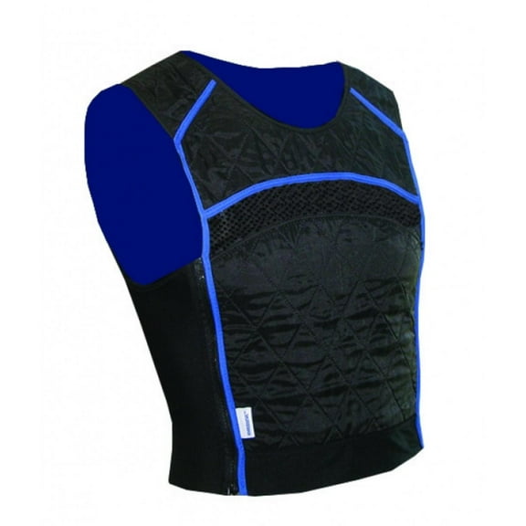 HyperKewl Evaporative Cooling Tank Black/Blue S