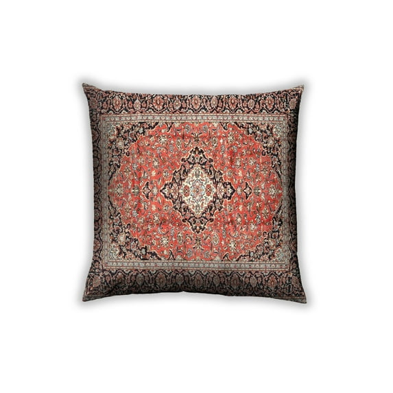 Ahgly Company Indoor Square Traditional Throw Pillow, 18 inch by 18 inch