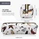 thumbnail image 3 of Disketp Animal Bird Estuche de Lápices de Cuero con Cierre, Estuche Compacto para Papelería, Bolígrafos y Accesorios Pequeños, 3 of 7