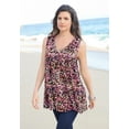 thumbnail image 6 of Roaman's Women's Plus Size Cotton Ultimate Swing Tank Top, 6 of 6