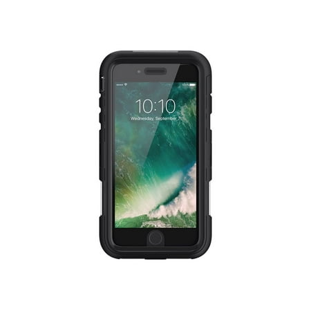Griffin Survivor Extreme - Protective case for cell phone - rugged - silicone, polycarbonate, thermoplastic elastomer (TPE) - black/clear - for Apple iPhone 7 Plus