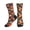 2 Black-2, variant on Women's Men's Puzzle Piece Autism Awareness Colorful Novelty Pattern Crew Athletic Socks