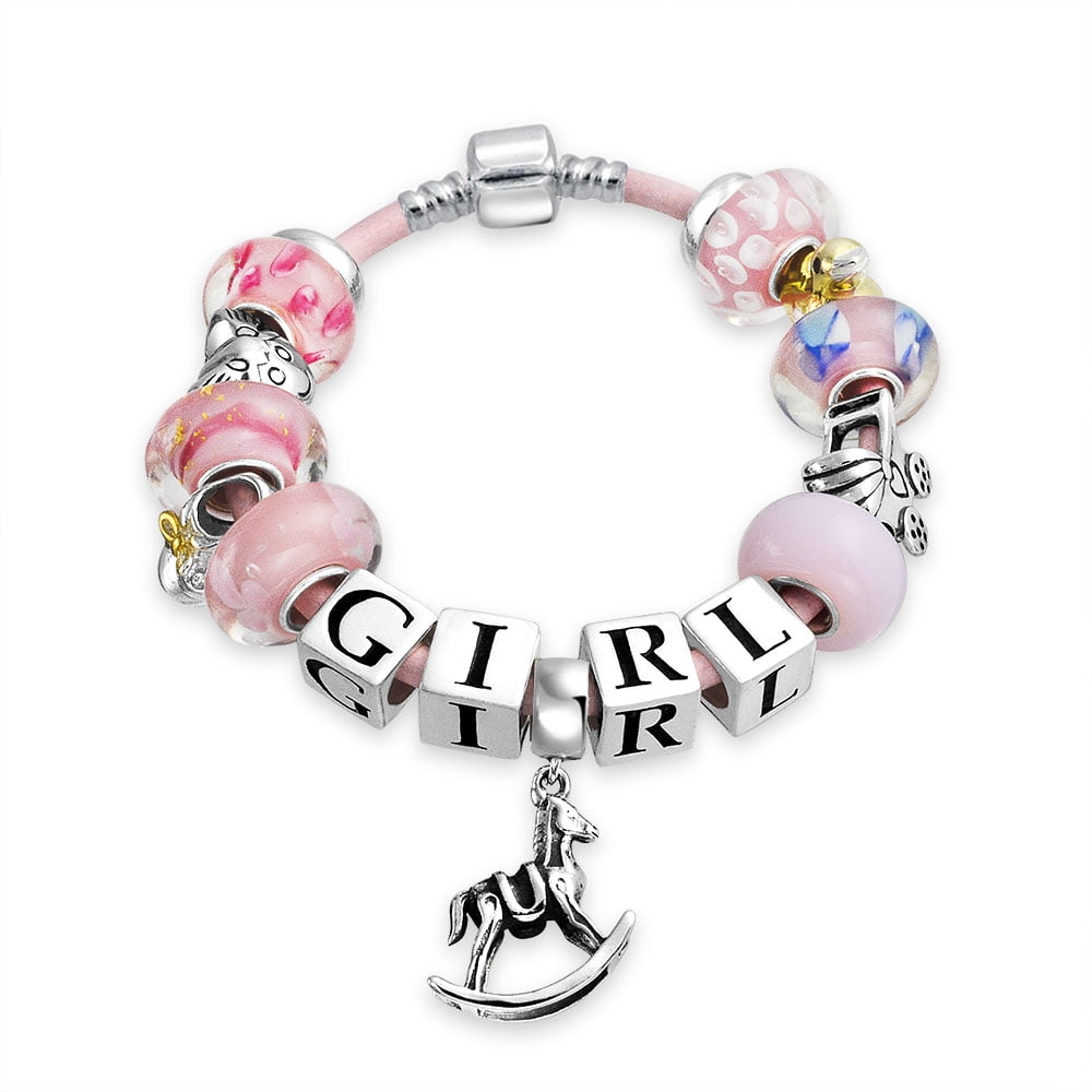 Bling Jewelry Its A 925 Silver Leather Gl Charm Bling Jewelry Its A 925 Silver Leather Gl Charm Bracelet