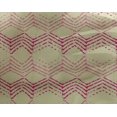 thumbnail image 4 of oneOone Georgette Viscose Fabric Chevron Block Print Fabric BTY 42 Inch Wide, 4 of 4