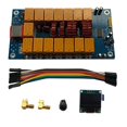 thumbnail image 2 of Kit de bricolaje ATU-100 Kits de bricolaje 1,8-50MHz ATU-100 Mini sintonizador automático de antena 7x7 + 0,96 pulgadas OLED Firmware programable - Montado Ensamblado Soledad Sintonizador automático de antena, 2 of 9