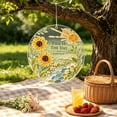 thumbnail image 3 of Sunflower Scripture Acrylic Suncatcher, Bible Verse Window Hanging for Home Decor Gift, 3 of 6