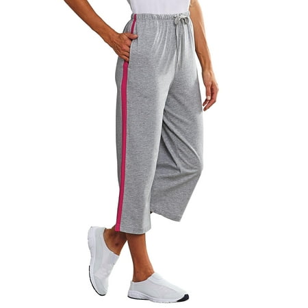 

Everyday Stripe Capris by Freedom Fit