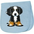 thumbnail image 2 of Inktastic Bernese Mountain Dog Baby Burp Cloth, 2 of 3