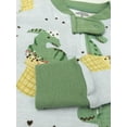 thumbnail image 3 of Honest Baby Clothing Organic Cotton Boy/Girl Long Sleeve Snug-Fit Footed Pajamas (12 - 24 Months), 3 of 7