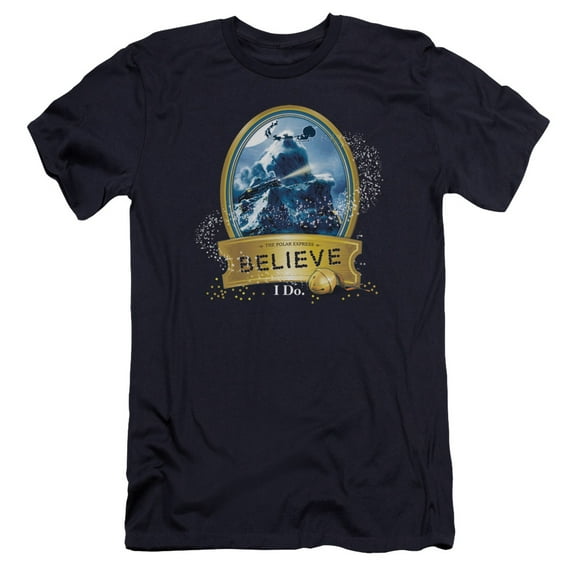 Polar Express - True Believer - Premium Slim Fit Short Sleeve Shirt - XX-Large