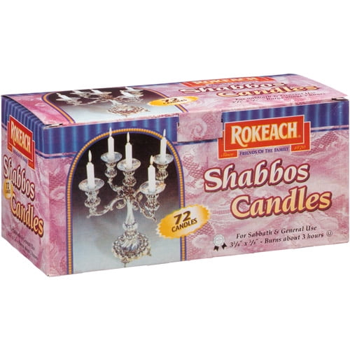 Rokeach Candle Sabbath Israeli 72