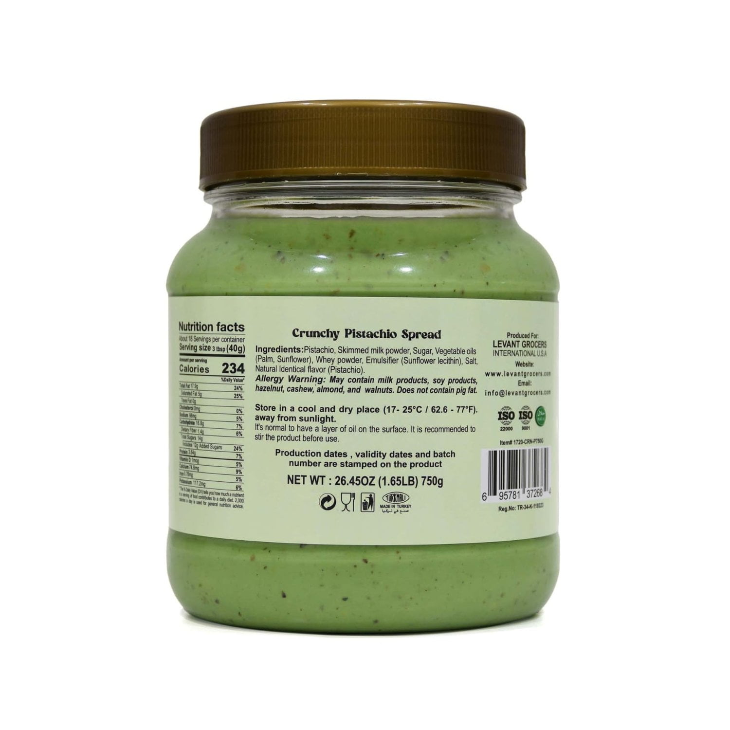 Dubai Chocolate Combo Kit - Crunchy Pistachio Spread 750G - Kadayif/Kataifi 500G